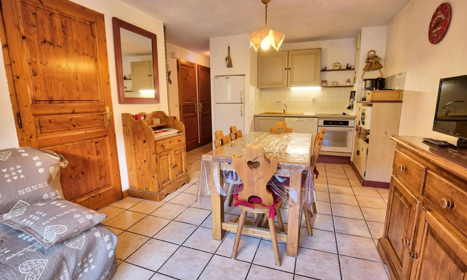 アパート Residence Le Schuss 1 - Appartement Sur Le Front De Neige Des Evettes Mae-2734 ノートル・ダム・ド・ベルコンブ